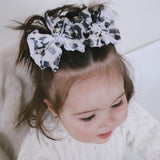Leopard Ruffle Clip