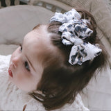 Leopard Ruffle Clip