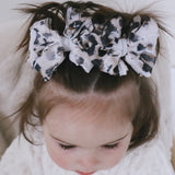 Leopard Ruffle Clip