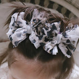 Leopard Ruffle Clip