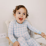 Gingham Long Sleeve PJ Set