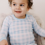 Gingham Long Sleeve PJ Set
