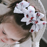 Ladybug Ruffle Clip