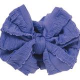 Purple Ruffle Headband