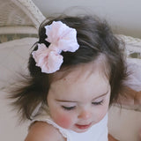 Ballet Pink Ruffle Clip