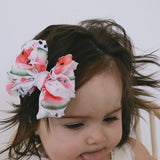 Watermelon Ruffle Clip