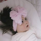 Ballet Pink Ruffle Headband