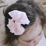 Ballet Pink Ruffle Clip