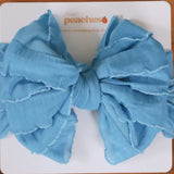 Ocean Ruffle Headband